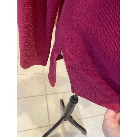 RBX Active Women's XL Maroon Cowl Neck Pullover Sweater Long Sleeve - Picture 3 of 11
